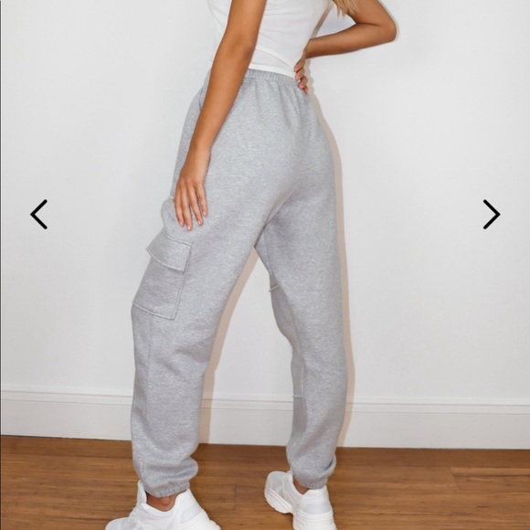 BNWT Missguided grey sweatpants joggers - Picture 4 of 4